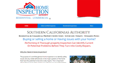 Desktop Screenshot of homeinspectionauthority.com